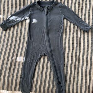 Kyte BABY Slate Blue One Piece Footie
